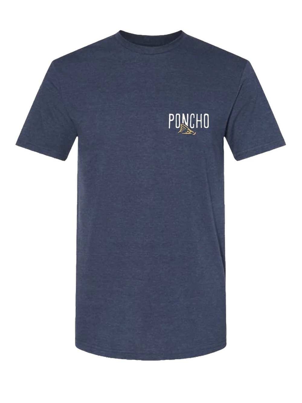 Navy Poncho Short-Sleeve Crewneck T-Shirt XL - Men's - NEW in original package